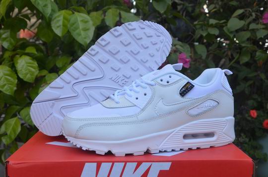 Cheap Nike Air Max 90 Men's Women's Shoes White-121